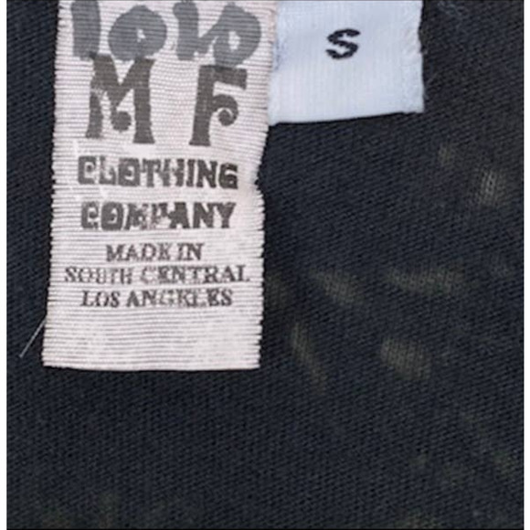 M F Clothing Company Burnout Tee Size Small - Picture 7 of 8